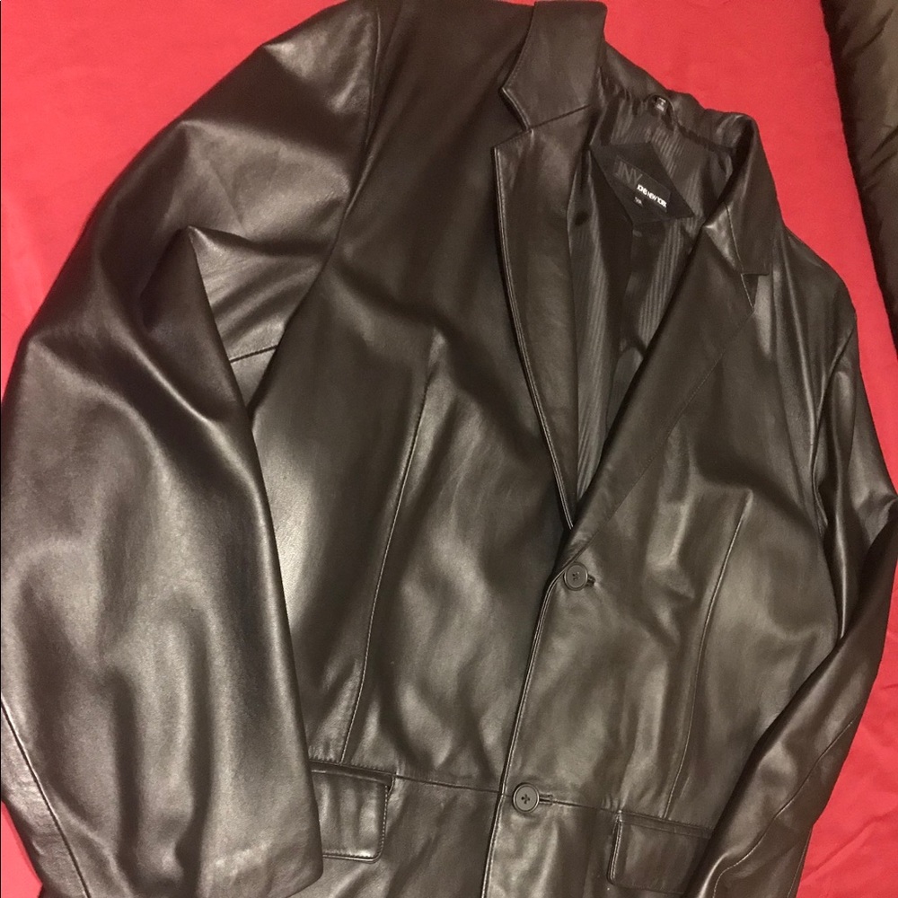 Genuine Black Leather Jacket